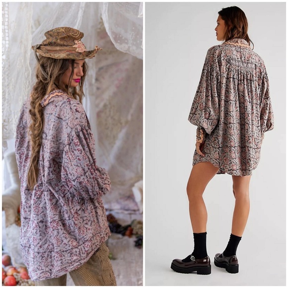 Magnolia Pearl Block Print Tora Shirt - Picture 4 of 5